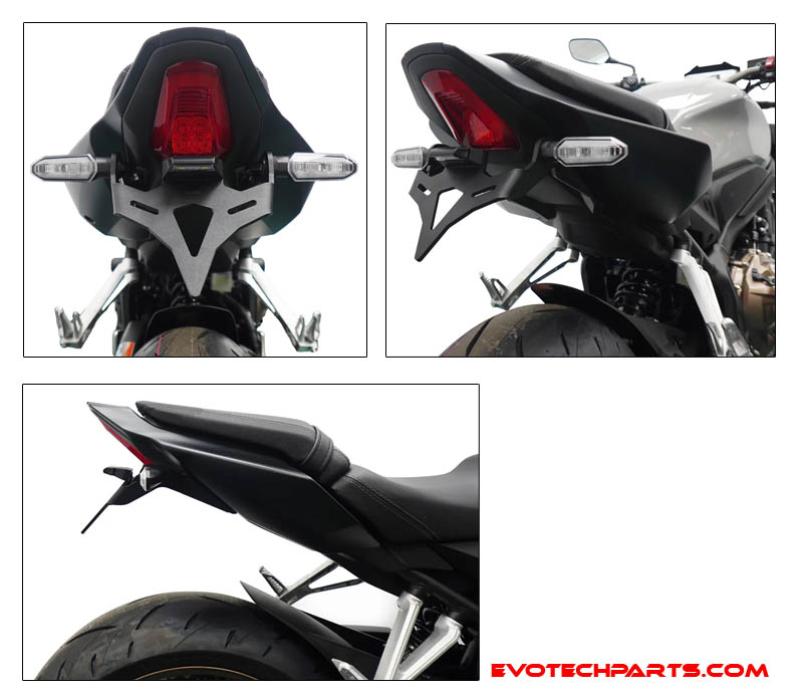 Honda CB 650 R / CBR 650 R ab 2024 Kennzeichenträger von Evotech